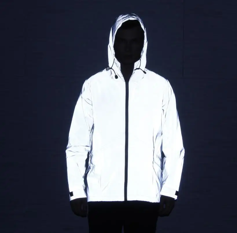 plus size reflective jacket