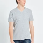 Fashion T-shirt Men Tshirts Men High Fashion V Neck Tee Shirt Printing T-shirt Custom Logo Men Tshirts