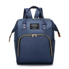Diaper Tote Bag 2021 New Design Custom Portable Fashion Double Shoulder Oxford Baby Diaper Tote Bag Set For Baby Girls