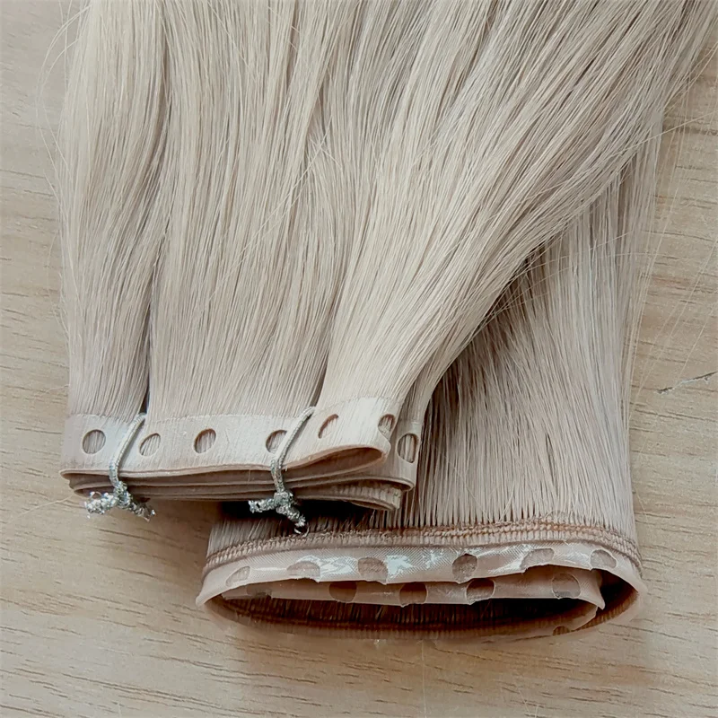 Leshine Flat Weft Double Drawn Extensions Remy Hair Wholesale Easy Use