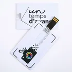 Card Usb Stick Drive Card Usb Drive Super Thin Faked Credit Card Usb Stick Pendrive Wholesale Customized Printing Business Card 128Mb 8Gb 64Gb Usb Disk Flash Drive