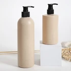 Bottle Hot Sale Eco Packaging Biodegradable Wheat Straw Cosmetic Shampoo Bottle
