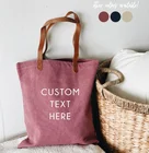 Bags Bag Leather Tote Bag Fashionable Sublimation Tote Bags Luxury Shopping Bag Canvas Tote Bag Leather Handle