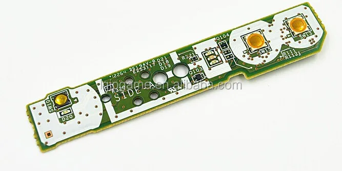 for Nintendo FOR WiiU FOR Wii U gamepad power switch board home button pcb board Replacement Set