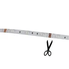 Led Light Key SMD5050 Color Changing RGB LED Light Strips With 44 Key Remote Control And 12V Power Supply