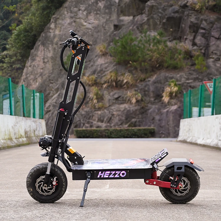 Hezzo Us Stock V W Dual Motor Powerful Electric Scooter