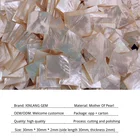 Manufacturer Wholesale Natural MOP Shell Square Mother Of Pearl Blanks