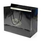 Hair Bags Bag Shopping Bag Wholesale Beauty Boutique Shopping Paper Hair Bags Custom Logo
