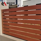 Private Low Price Aluminium Louver Fence Easy Install Private Aluminum Fence For Garden