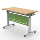 Study Table Portable Computer Study Folding Desk Foldable Office Training Table