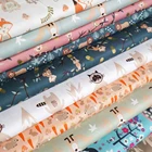 Clothing Cotton Fabric Digital Printing Custom 145 Gsm Digital Printing 100% Cotton Fabric For Baby Clothing