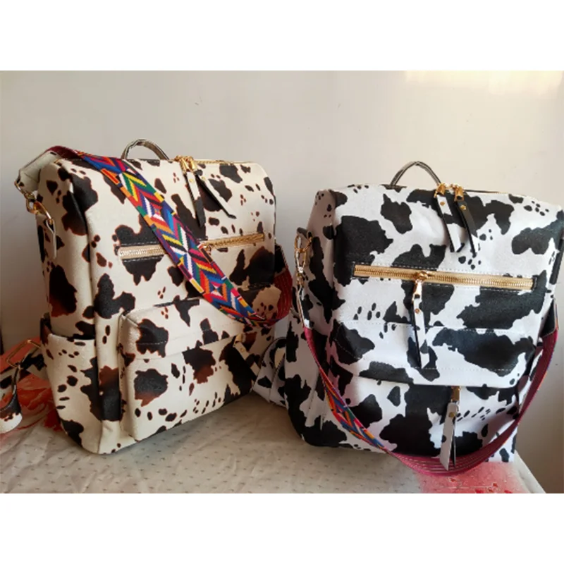 In Stock Women Travel Western Aztec Cow 