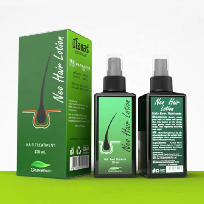 Paradise Neo Hair Lotion Made In Thailand Green Wealth Original Hair  Regrowth - Buy Anti Hair Loss,Hair Regrowth,Hair Care Product on 