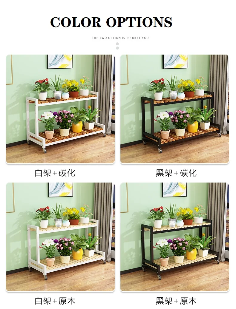 2021 fashionable modern design many layers plant stand flower pot metal display plants shelves