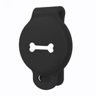 Wholesale Custom Silicone Protective Cover GPS Pet Collar Dog Tracker Case With Clip Holder For AirTags Case