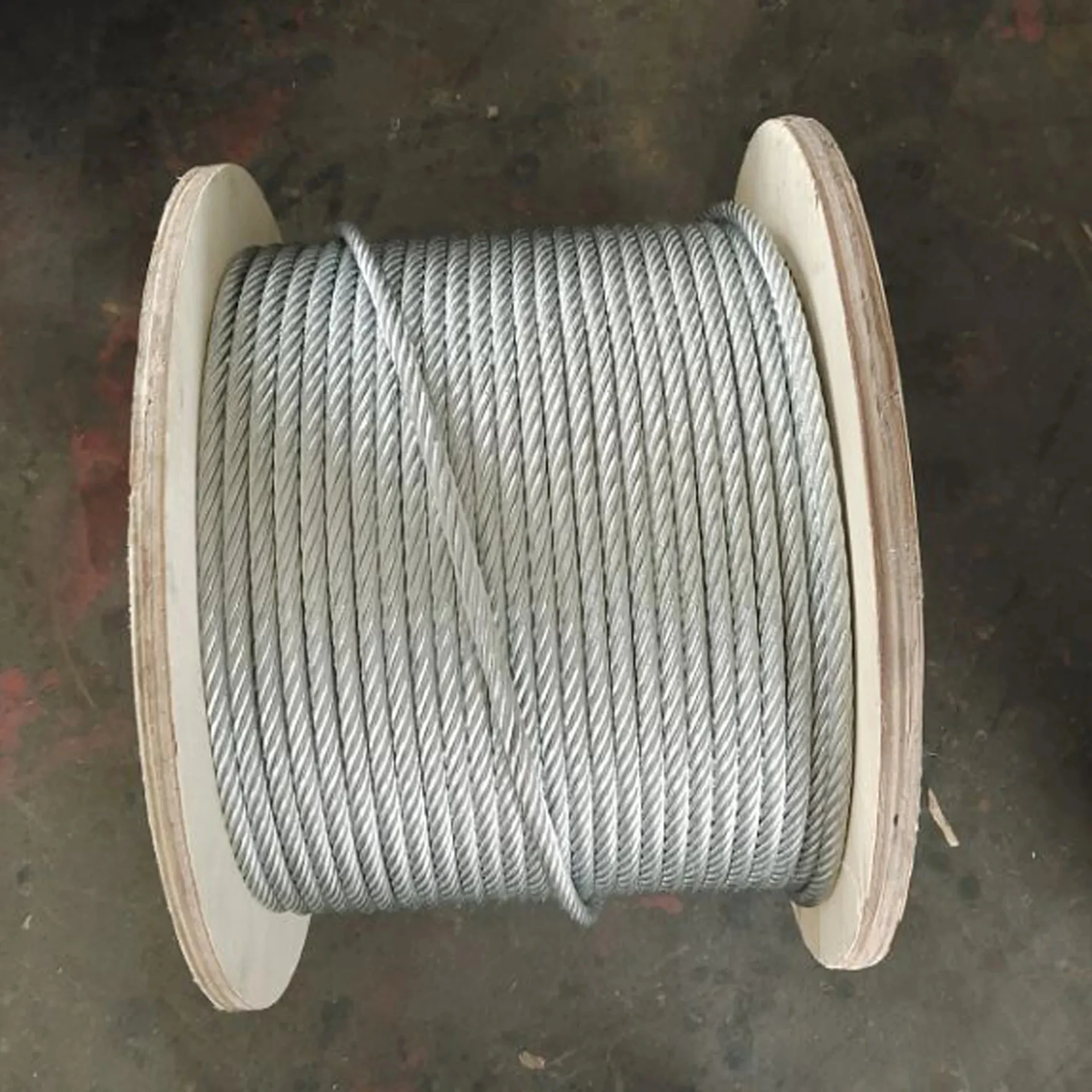 Gost 2688 80 7668 80 Certified Zip Line Cable Steel Wire Rope