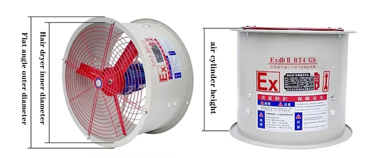 Axial Flow Fan, ATEX, Explosion-Proof, Aluminum - detail 10