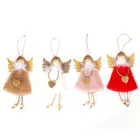 Wing Best Selling Christmas Ornaments Decoration Gold Wing Angle