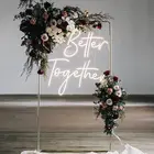 Outdoor Bar Light Wholesale Indoor Outdoor Wall Art Bar Wedding Scene Decorations Custom Outdoor Neon Letter Light