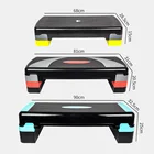 Gym Fitness Step Prices Adjustable PVC ABS Aerobic Step Platform/custom Aerobic Stepper Board For Gym Fitness