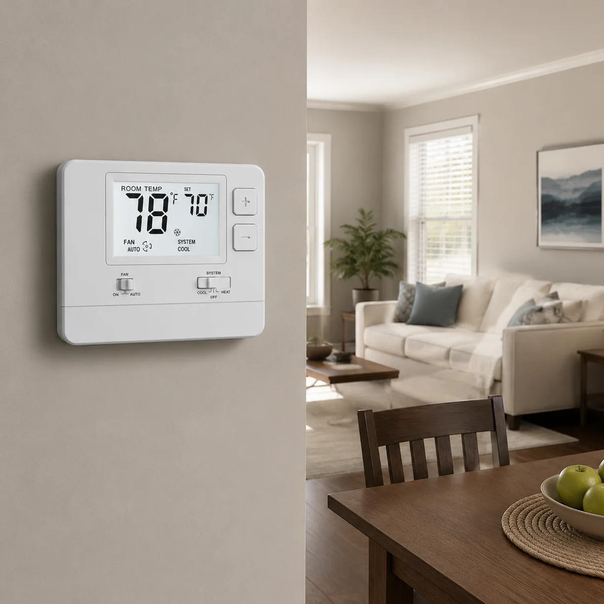 Thermostat Digital Hvac Controller, 24VAC, 2H2C - detail 8