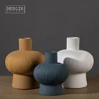 For Home Ceramic Decoration Modern Nordic Ceramic Vase Nature Rough Vase For Home Decor