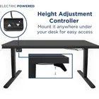 Table Electric Stand Up Desk Single Motor Electric Height Adjustable Table Stand Up Desk