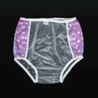Panties Plastic Pants PVC Underwear Sexy Panties In Adult Diapers Plastic Pants Adult Baby ABDL Plus Size