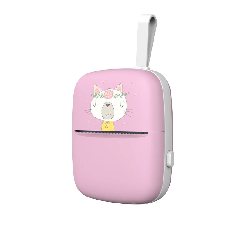 Mini Printer Label Wireless Thermal Printer for Kids Student Sticker Usb OEM Photo Printer C9