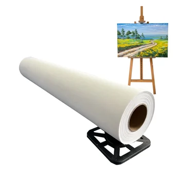COLORFAN 260gsm polyester inkjet canvas roll gloss for painting