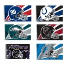 Nfl 100% Polyester Banner Custom Designs With Grommets Helmet NFL Kansas City Chiefs 3 X 5 Flag