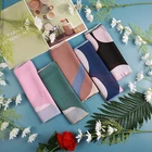 Printed Chiffon Scarfs Customized High Quality Printed Strech Bawal Chiffon Voile Hijab And Malaysia Tudung Bawal Scarfs