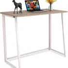 Study Modern Simple Study Desk Industrial Style Folding Laptop Table For Home Office Writing Computer Desk