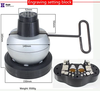 Jewelry Making Tools Ball Setting Vice Engravers Block for Engraving Machine in Jewellry Creation