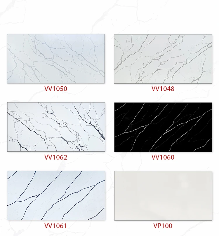 Vietnam Quartz Calacatta Series Big Slab Quartz Stone Artificial Quartz