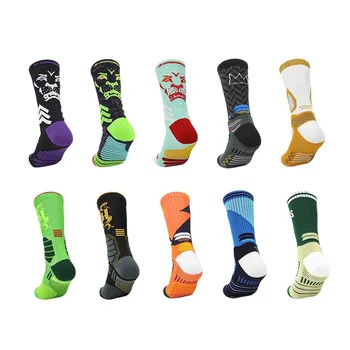 LINGTU manufacturer custom LOGO socks pure cotton black Basketball Sock high quality Athletic ankle kids Men elite Meias