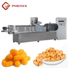Produce Corn Ball Making Machine Factory Produce Puffed Corn Cheese Ball Snack Food Making Production Machine Line