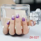Stickers Nail Net Red Gradient Small Daisy Full Stickers 3D Waterproof Nail Stickers