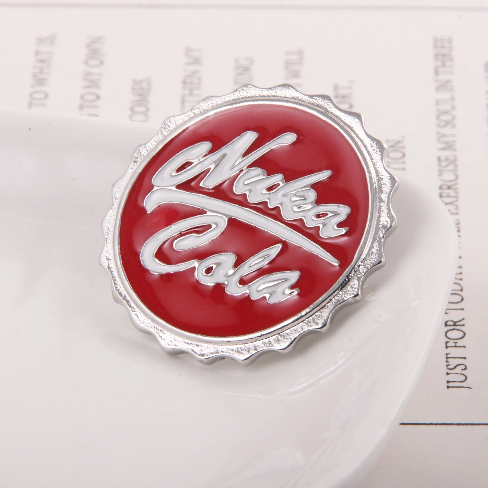 Game Fallout Nuka Cola Enamel Brooches Pins For Backpacks Clothing