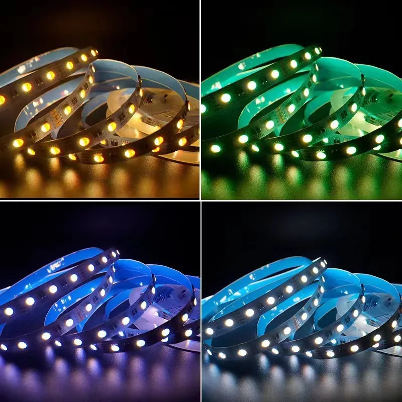 High Bright Dc12v 5v Thin Flexible Warm White Red Blue Green 120led Luces Led 2835 Led Strip Light  Led Tape Cintas 4mm 5mm