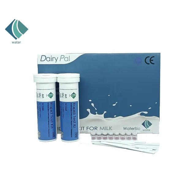 Milk Adulteration Casein glycomacropeptide Test Kit - cGMP Rapid Test for the presence of cGMP in milk