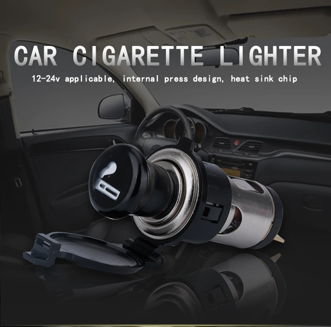 Good Quality 1 To 2 Car Charger Port 12V 24V Plug Socket 2-Way Splitter Power Adapter Cigarette Lighter Cord 0