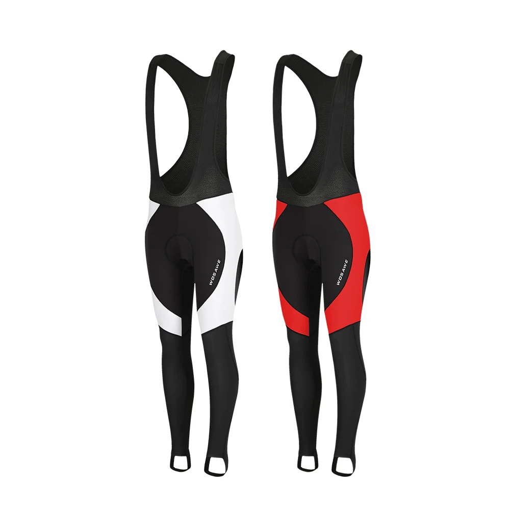 Wosawe Mens Cycling Long Bib Tights 3d 