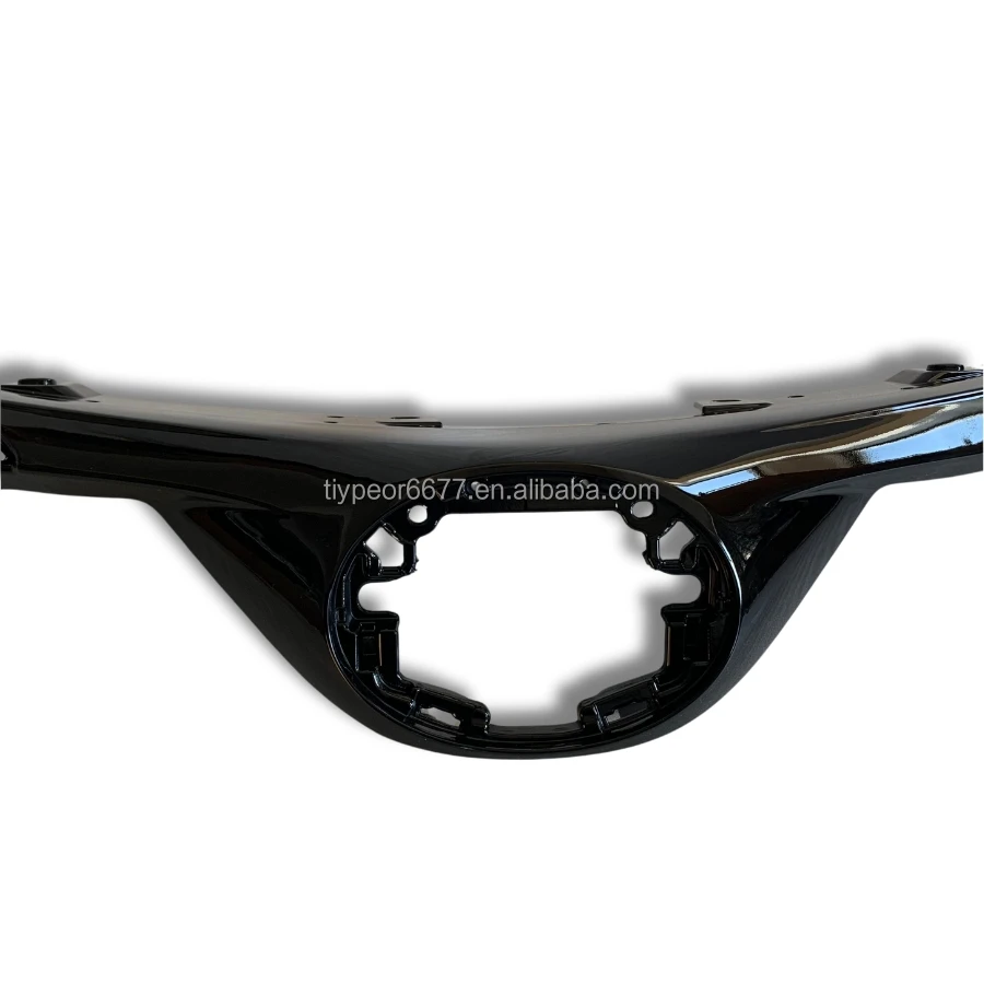 product tiypeor upper grille bumper assembly set fit for toyota rav4 2016 2017 2018 black new steel front insect grille bumper mesh-5