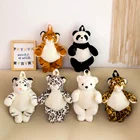 Tiger Custom Best Made Plush Toys Cute Funny Tiger Shape Backpack Plush Animals Soft Cute Stuffed Animal Plush Toy
