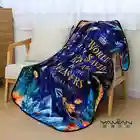 Custom Blanket Printed Blanket Custom Printed Flannel Fleece Couch TV Throw Blanket