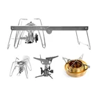 Camping Gas QC-310SW Strong Fire Outdoor Portable Single Burner Camping Gas Stove Folding Camping Stove