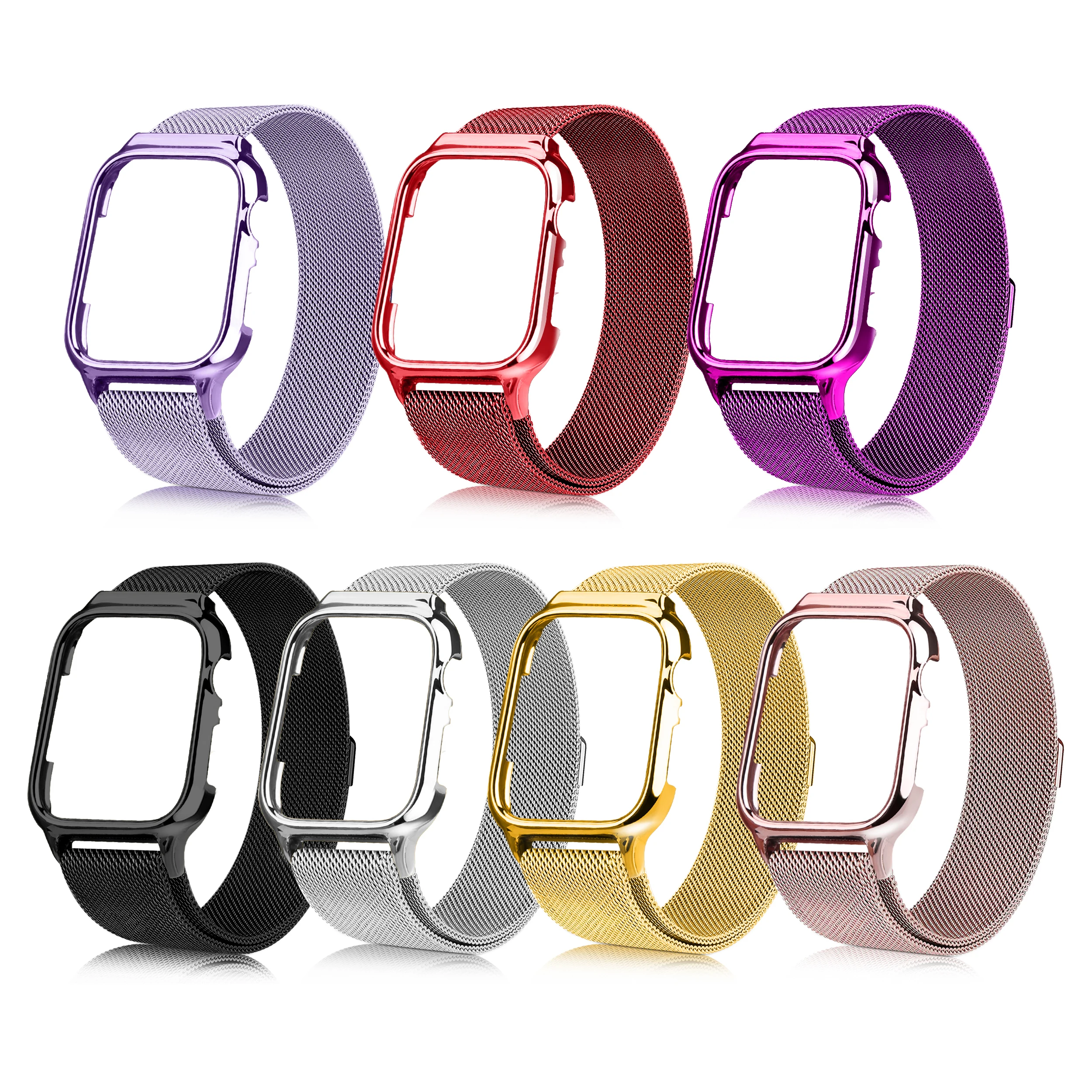 For Iwatch 6 Se Magnetic Milanese Loop 
