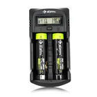 Battery Charger Charger For Battery Free Sample Battery Charger Efan WF1 2-bay Mobile Charger Power Bank With Charging Current 1A*1 0.5A*2 0.25A*2 For 20700 Battery