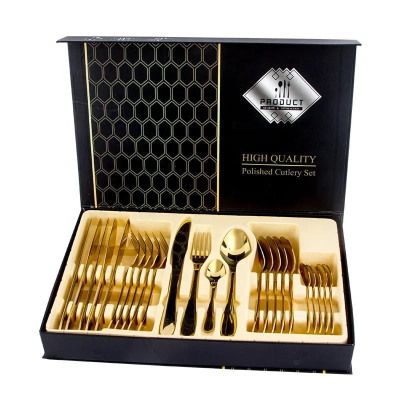 Cutlery set Cutlery Set 24 Pieces Stainless Steel Polished 